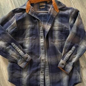 blue flannel